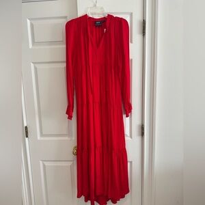 NWT Maeve by Anthropologie maxi dress. Red. Size XS.